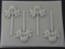 127x Him On Her Chocolate or Hard Candy Lollipop Mold